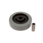 Rubber Molded Wheel with Bushing